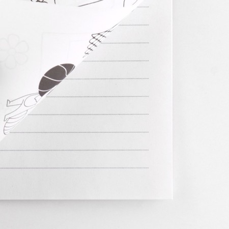 Set of Notepad A6, 32 sheets, stickers, magnetic bookmarks "The most cool"-12