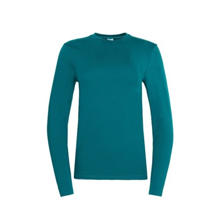 Longsliv Women's Minaku: Basic Line Emerald Color, Size 46-4