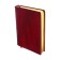 Dated diary of 2025, A5, 168 sheets in the ruler, leatherette "Nebraska", gold cut, burgundy