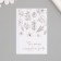 Sticker Paper Gratitude "Vygraz and Flowers" set of 50 pcs 8x5 cm