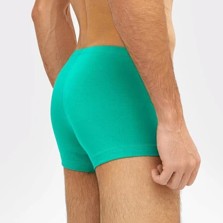 Panties men's boxers, emerald color, size 48 (m)-1