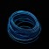Cartage neon thread for lighting salon, 12 V power adapter, 7 m, blue