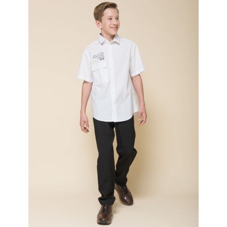 Surchachka upper for boys, height 152 cm, white color-9