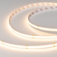 ARLIGHT LED tape 8x1 mm, 5 m, IP20, COB, 378 LED/m, 11 W/m, 24 V, 3000K, glow warm white