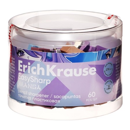 Zapochilka 1 hole Erichkrause "Easysharp" Manga, plastic, mix-3