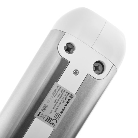Mixer Brayer 1303br, manual, 500 watts, 5 speeds, white-silver-4