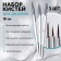 A set of hands for nail design, 3 pcs, 18 cm, white color