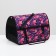 Bag - carrying for animals with print, 49 x 30 x 35 cm, mix of flowers