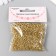 Set of beads "needlework" plastic, diameter 3 mm, gold