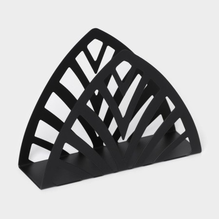Salphetens Dolyana "Pyramid", 12.5 × 4 × 9 cm, black color-2