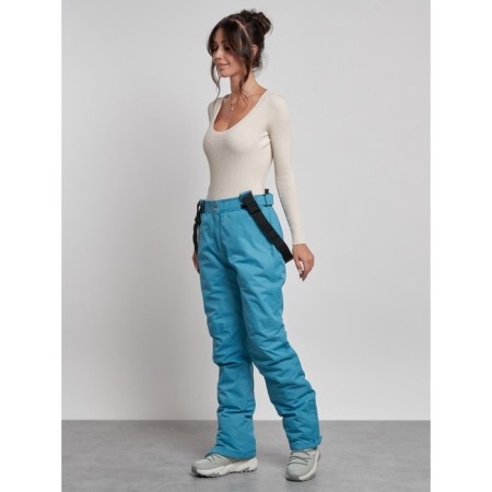 Semi -combinezone female ski insulated, size 46, blue color-5