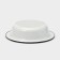 Enameled bowl, 400 ml, d = 15 cm, without decolleys, white color