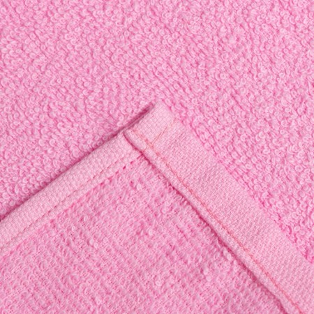A set of terry decorative napkins Ethel "Beautiful" 30x30sm-8pcs, pink color, 100% cotton-4
