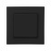 Silent Elegant Silent Switch, 10 a, 1 cl., Hidden, black