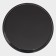 Rubbed Round Round Hanna Knövell, d = 40 cm, black color