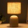Board Lamp "Monaco" E14 40w beige 16x16x29 cm Risalux