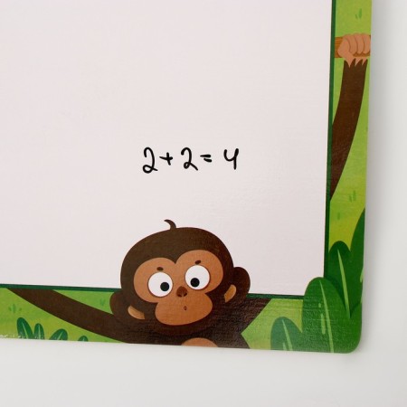 Magnetic-marker board + Puzzles "Dragon" 30 × 30 × 0.5 cm-5