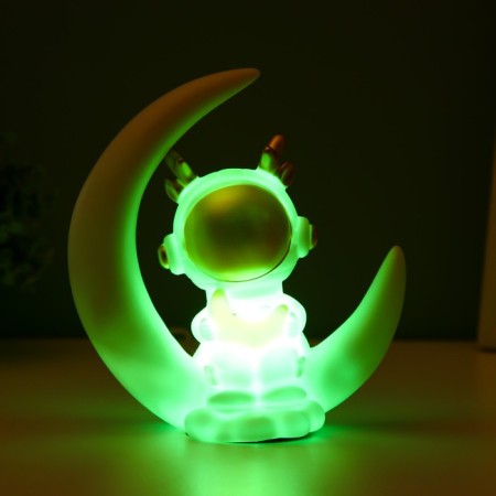 Spinker "Losyash astronaut" Led usb white 18x17x7cm Risalux-6
