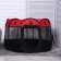 Animal aviary, tent, 8 walls, 90 x 55 cm, red
