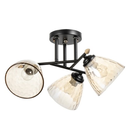 Chandelier "Charlene" 3he27 40w Black 48x48x26 cm Bayerlux