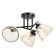 Chandelier "Charlene" 3he27 40w Black 48x48x26 cm Bayerlux