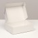 Self -charged box, white, 31 x 22 x 9.5 cm