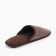 Slippers # 2 male, size 38.5, coffee color