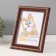 Photo frame Plastic "Babylon" 15x21 cm, red-borded