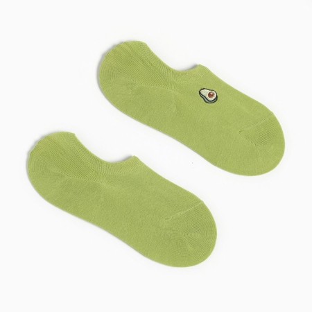 Women's socks shortened minku "avocado" color green, river 36-39 (23-25 ​​cm) 7488411