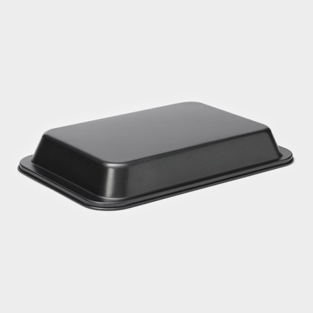 The baking sheet of the rectangle. Jacqueline ", 37 × 25 × 5 cm, anti -stick coating, black color-3