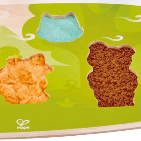 Tactile puzzle "Forest animals"-3