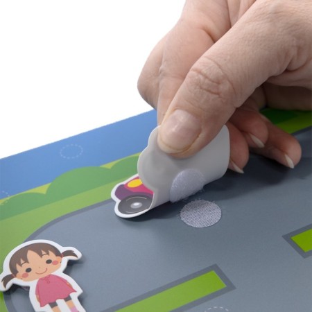 Board game "Velcro plastic. Town ", 3+, in an envelope-3