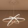 Suspended Citilux “Neon Smart” CL731A090E 80x80x40 cm, 3x36.7W, LED, white color