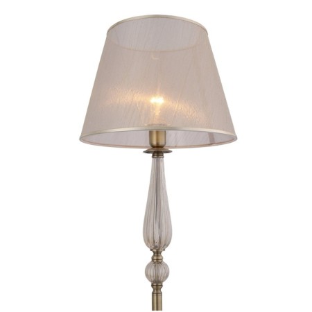 Floor lamp EVOLUCE. SL185.305.01. Grazia. 1x40 watts, E14, 38x38x151.1 cm, bronze color, transparent-4
