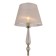 Floor lamp EVOLUCE. SL185.305.01. Grazia. 1x40 watts, E14, 38x38x151.1 cm, bronze color, transparent