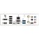 Maternal board ROG Strix B660-A WIFI D4 SOC-1700 Intel 4XDDR4 ATX, 2.5GG RAID+HDMI+DP