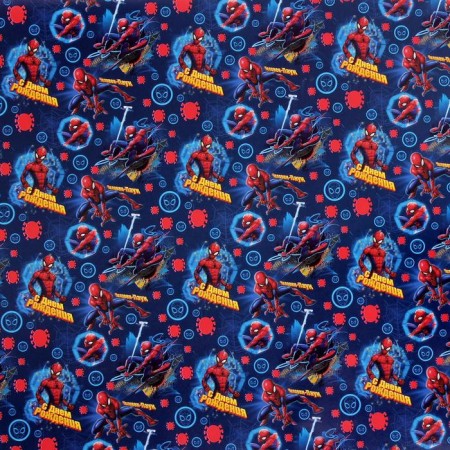 Packed glossy paper "Happy birthday! Spider-Man", 70x100 cm, Spider-Man-3