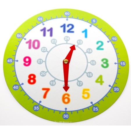 Developing game "Clock. What time is it now. Seasons ", bilateral-2