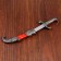 Souvenir knife, 23 cm handle in the shape of a dragon
