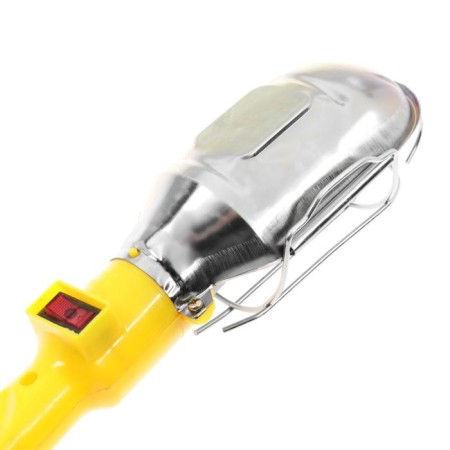 A portable Luazon Lighting lamp with a switch under the lamp E27, 5 meters, yellow-3