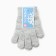 Gloves female, the color is light gray, size 18