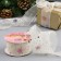 New Year! Kapron tape "Snowflakes", 40 mm, 9 ± 0.5 m, milk color