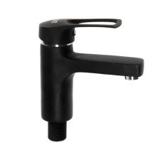 Zein ZC2042 sink mixer, Ceramics cartridge 40 mm, black/chromium