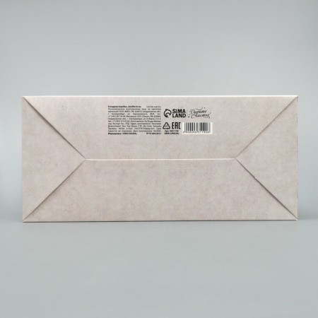 Folding box "New Year's watercolor", 22 x 30 x 10 cm, New Year-4