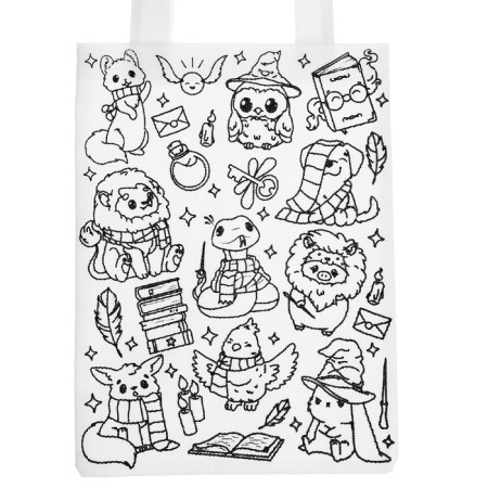 Bag-chop Coloring "Stickers of Wizards"-2