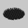 Honeycomb Finefiller, 45x45x3 mm, black