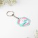 Gift set "I love you", magnet + keychain, 10 x 19 cm.