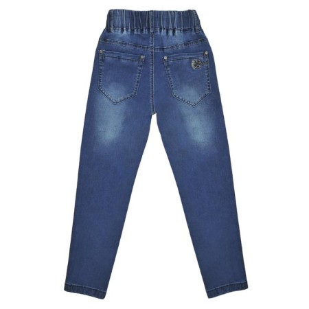 Jeans for boys, height 122 cm, blue color-1