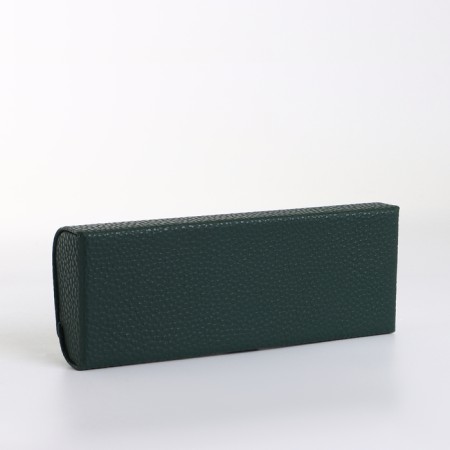 Magnet glass case, length 16 cm, dark green color-1