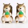 Miniature Puppet "Squirrel with acorns", set 2 pcs., Size 1 pc. - 2 × 5.5 × 4 cm